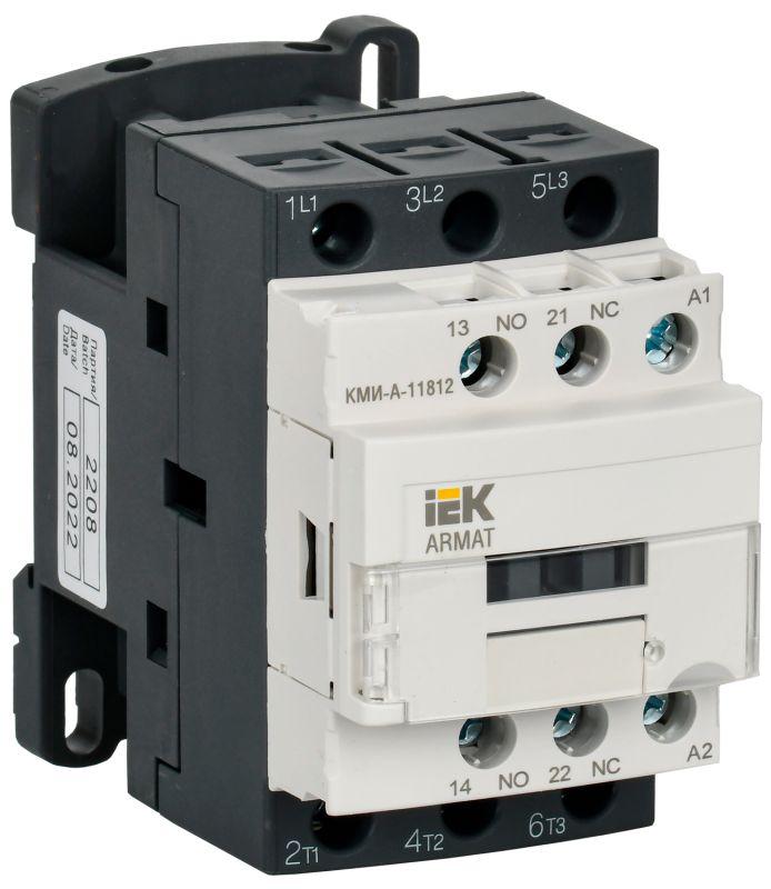Контактор ARMAT КМИ-А-11812 LC1D 18А 230В/АС3 1НО/1НЗ