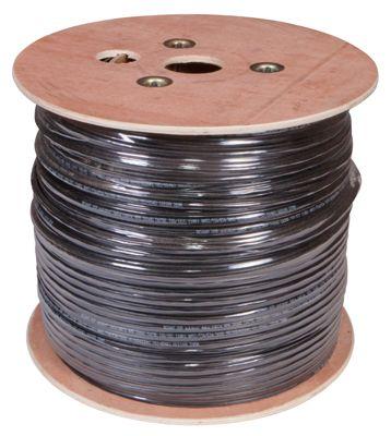 Кабель UTP  4PR  24AWG  CAT5e  305м  OUTDOOR + ТРОС*1 | 01-0046 | REXANT