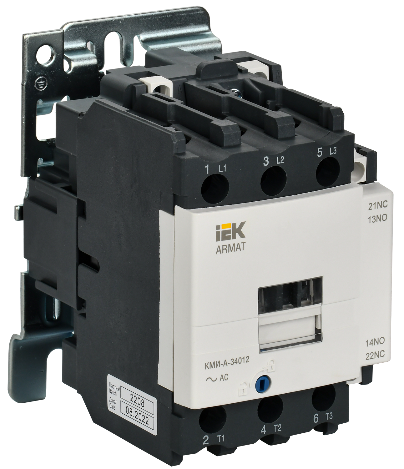 Контактор ARMAT КМИ-А-34012 LC1D 40А 230В/АС3 1НО/1НЗ