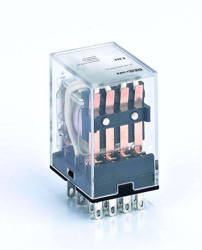 Промежуточное реле 4 конт. с LED инд. 3А 230В AC ПР-102 | 23830DEK | DEKraft