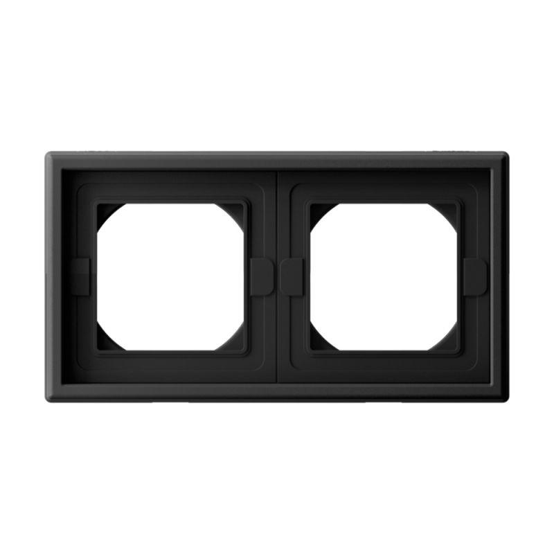 ArtGallery Карбон Рамка 2-постовая IP44,  КАРБОН | GAL441002 | SE
