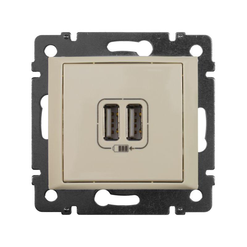 Valena Сл. кость Розетка 2-ая USB | 774170 | Legrand