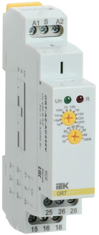 Реле задержки включения ORT. 2 конт. 230 В AС  | ORT-A2-AC230V | IEK