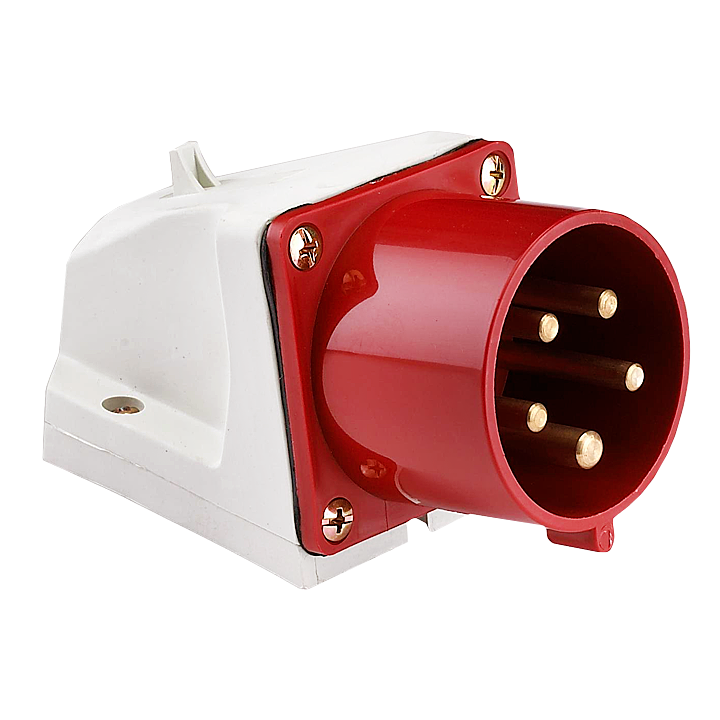 Вилка стационарная 525 3Р+РЕ+N 32А 380В IP44 EKF PROxima | ps-525-32-380 | EKF