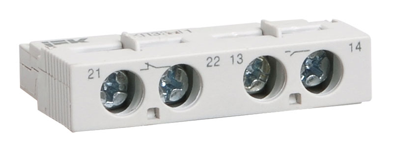 Контакт дополнительный поперечный ДКП32-11 | DMS11D-AE11 | IEK