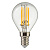Лампа светодиодная филаментная RS LED F P45 E14 7W 220-240V 2700К 7Вт шар 810лм Ra 90 Русский Свет 1