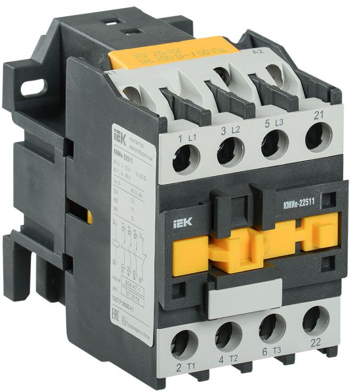 Контактор КМИе-23210 32А 110В/АС3 1НО  | KKME21-032-110-10 | IEK 