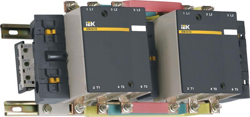 Контактор КТИ-51853 реверс 185А  230В/АС3   | KKT53-185-230-10 | IEK