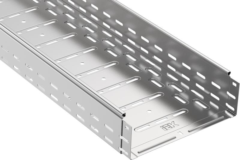 ESCA Лоток перфорированный 100х400х3000 | CLP10-100-400-3 | IEK