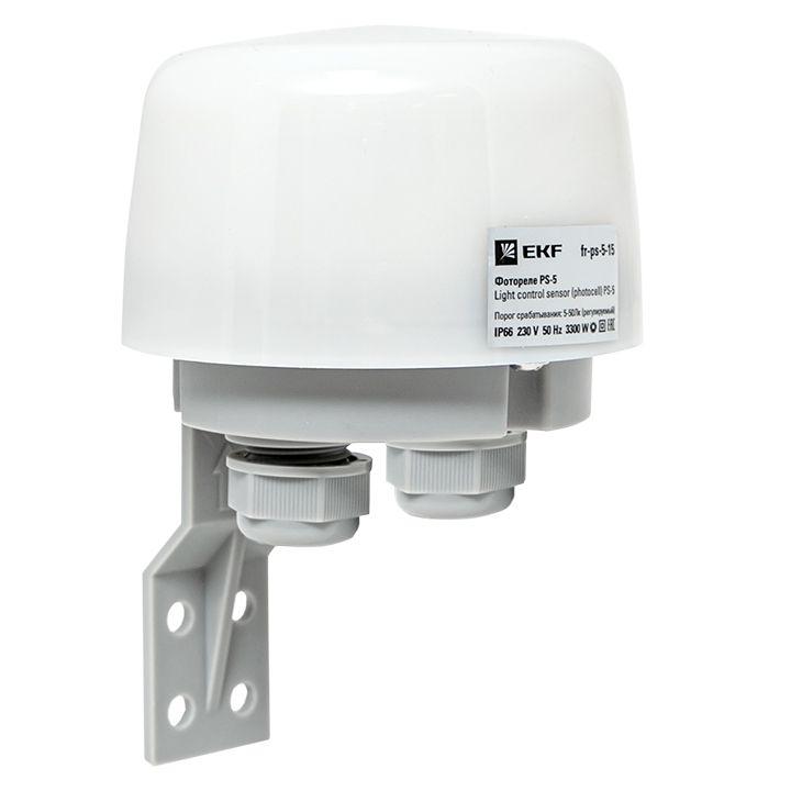 Фотореле PS-5 15А 3300Вт IP66 EKF PROxima |  fr-ps-5-15 |  EKF