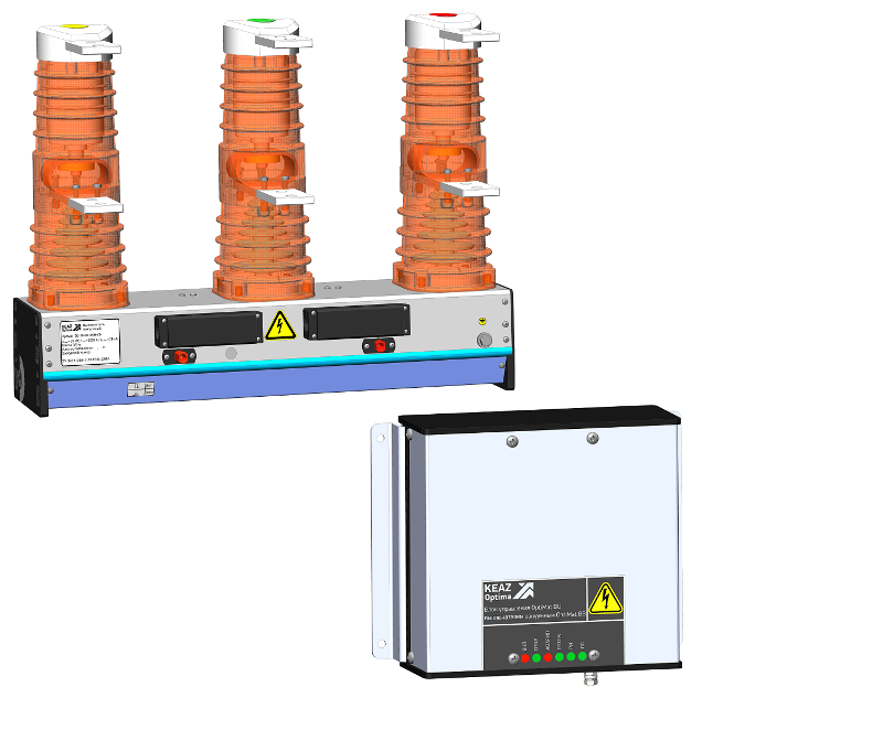 Выключатель вакуумный OptiMat BB-10-20/1000-У2-230 с OptiMat BU-41-У2| 282386 | КЭАЗ