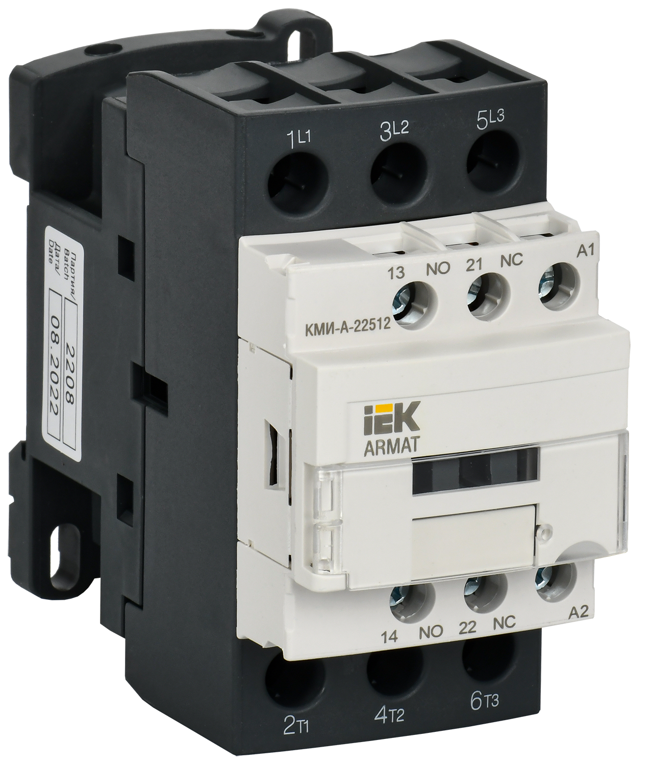 Контактор ARMAT КМИ-А-22512 LC1D 25А 24В/АС3 1НО/1НЗ